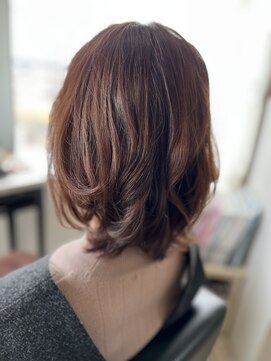 コア フィール ア デイ(COIFFURE A DAY) 【M3D見附今町】髪質改善カラー