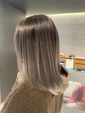 リー 京橋(Lee) 【Lee京橋】ホワイトベージュバレイヤージュ