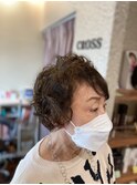 大人のこなれパーマ