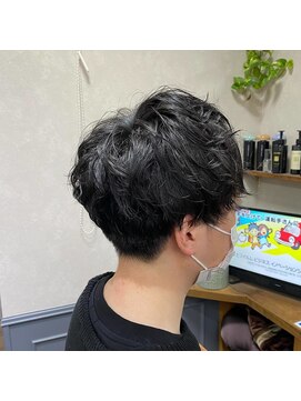 カミケン 清明店(kamiken.) 抜け感ニュアンスパーマ モテ髪ボリュームUP【カミケン清明店】
