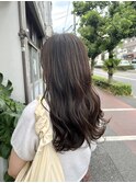 レイヤー無し重めロングヘアー