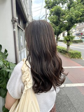 ヘアー アトリエ イチ(hair atelier iti) レイヤー無し重めロングヘアー