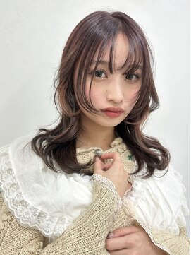 ハチ(HACHI) 透明感抜群♪大人女子艶ダブルカラー