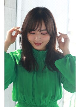 ルーカ 恵比寿(LU-CA) 30代40代50代 大人可愛いふんわりロング 恵比寿