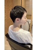 ベリーショート大人かわいいハンサムショート刈り上げショート