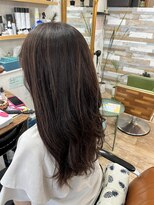 ハウオリ ヘアーワークス(Hauoli hair works)&nbsp;レッドヴァイオレット×インディゴ