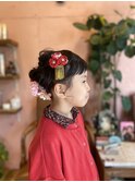 七五三ヘアセット