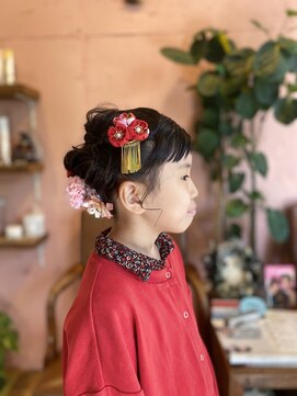 ザジ(ZAZIE) 七五三ヘアセット