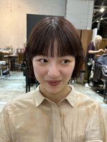 ノラ ヘアーサロン(NORA HAIR SALON)&nbsp;ワイドバング×ミニボブ