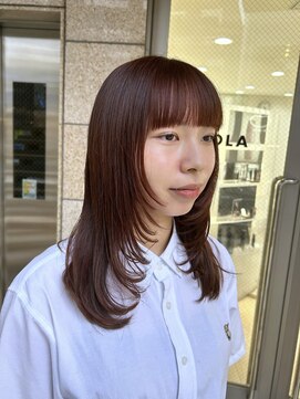 ゴーズゴードットビー 吉祥寺(go s go .b) 【gosgo タカハシ】ミディアムレイヤー/顔まわりレイヤー/吉祥寺