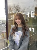 ブリーチなしベージュカラー!