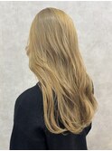 orso hair x 外国人風ナチュラルブロンド