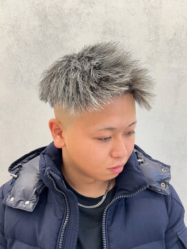 ルースト 西院店(ROOST) パイルツイスト×ホワイトハイライト