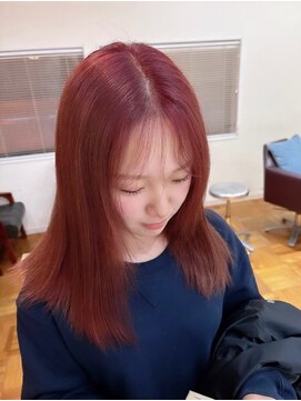 ベルバイグロー(belle by grow) ピンクオレンジカラー/コーラルピンク