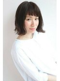 ナチュラルな外ハネボブ