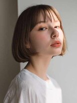 トクテ 吉祥寺(tokute) くびレイヤーエモージュグレージュカラーくびれショート/吉祥寺