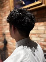 ヒロギンザバーバーショップ 丸の内店(HIRO GINZA BARBER SHOP)&nbsp;マッシュスパイラルパーマ