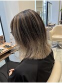 バレイヤージュ/脱白髪