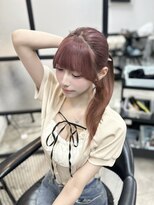 ゲート(GATE.)&nbsp;＊SAKI＊顔まわり馴染ませ×ピンク