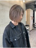 ベージュ/ハイトーン/ブリーチ/くびれヘア/恵比寿/代官山