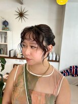 グリーク(GREEK)&nbsp;ショートヘアアレンジ/ショートまとめ髪/ヘアセット/ちさき