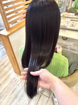 フゥカ 売市店(fuka) 【美髪矯正☆】縮毛矯正×髪質改善トリートメント 八戸