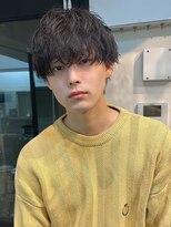 エクシア 川崎店(EXCIA) 【爽やか】黒髪ニュアンスパーマ