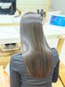 カット+N.エヌドット縮毛矯正+髪質改善フローディアトリートメント/浦和