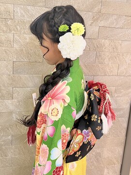 七五三ヘアセット