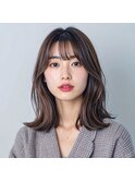 白髪ぼかしハイライト☆