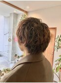 マッシュ　ツイストミックスパーマ