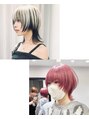ジェムヘアスタジオ 平塚西口店(Gem Hair Studio) レイヤーの入ったウルフショートも人気が高まってる!!