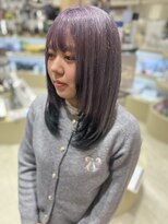 ヘアーザラブズラフズ オーガニカ 北九州(HAIR THE LOVES LAUGHS ORGANICA) ラベンダー×エンドカラー