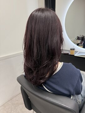 グランドライン(GRAND LINE) レイヤーカット　ピンクラベンダー