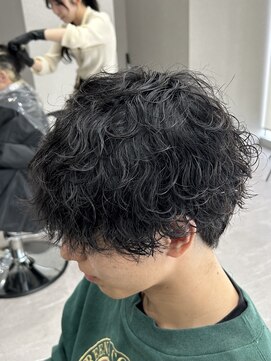 グロップ 町田(GLOP) 爽やか好印象メンズ波巻きパーマ