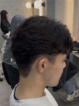 ロンドポレール 北千住(Lond polaire) men's/メンズ/リバースセンターパート/メンズパーマ/池袋