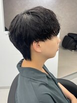 エルマーク 名古屋(L-MARK)&nbsp;センターパート/フェザーパーマ/スパイラルパーマ/men's