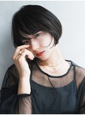 大人可愛い20代30代40代50代小顔ショートボブナチュラルショート
