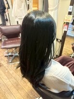 エクファ ヘア シェリル 草津 南草津店(ex-fa hair cherir)&nbsp;イメチェン/ピンクベージュ/アンブレラカラー/前髪/南草津