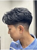 ウェーブパーマ/毛流れパーマ