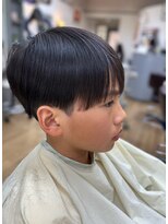 稲月美容室 刈り上げマッシュ