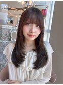 【Louvre】ロングレイヤー/ハイレイヤー/シースルーバング