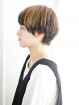 ヘアメイク ナル(hair make nalu)&nbsp;作り込まない2トーンナチュラルショートスタイル