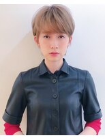 グッデイ ヘアー(GOOD DAY HAIR)&nbsp;【エッジショートデザインカラー丸みショート無造作カール】