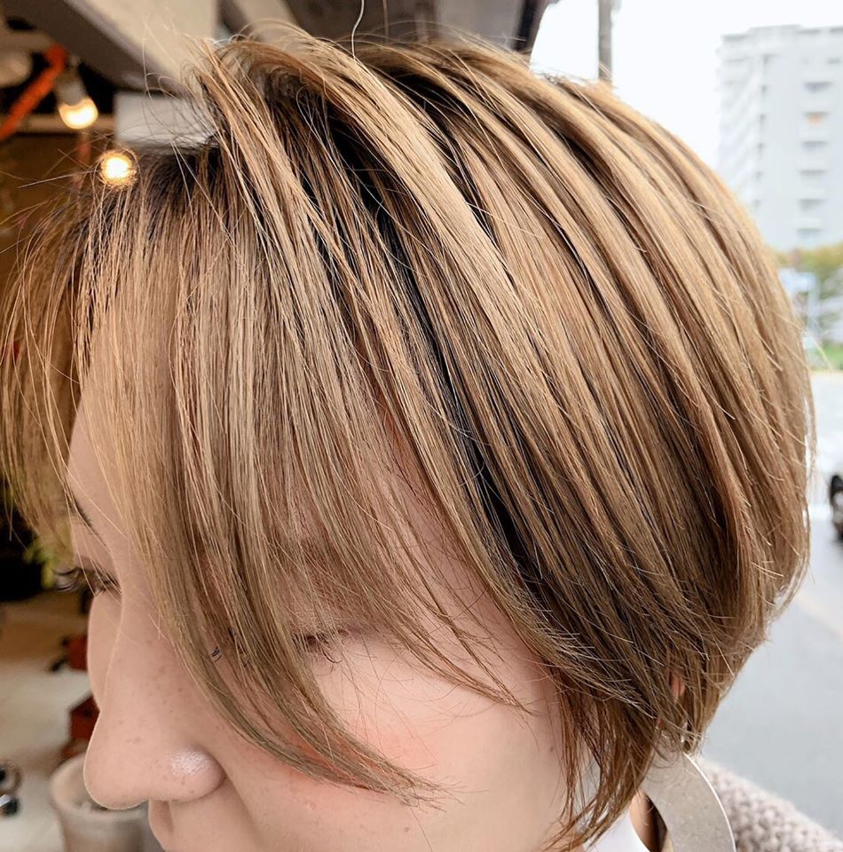 Chabi ショートシェイパー　ボインショートシェイパー　ミラクルストーン ハンサムショート＃ショート＃ボブ＃ハイライト＃カラー