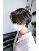 ヘアーアンドアイラッシュ ヨーク(Hair&eyelash york's)&nbsp;丸みショート　スターダストカラー