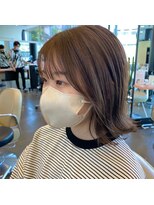 ディフィーノ 青山(DIFINO)&nbsp;外ハネボブ×シアーブラウン