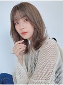韓国くびれヘア/毛先ワンカール