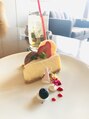 タクミ 美容院 庭瀬店(Takumi) ボンボヤージュのチーズケーキ★ケーキはやっぱりチーズだな♪