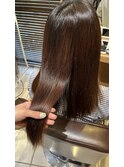 〔スタイリスト吉田　ホリスティックストレートで手入れを楽に〕